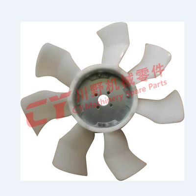 Ventilador de refrigeração do motor do nylon 36-60-4T6 dos PP para Kubota